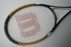 Wilson Blade Comp Titanium Tennis Racket Grip Size 3  4-3 8   - Hardly Used