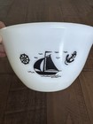 Mckee Black Sailboat Bell Bowl 8   