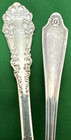 12 Pc 2 Sets Of  6 Antique To Vintage Silverplated Fruit   Orange Spoons 5 5 