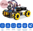 Smart Robot Car Kit Compatible With Arduino  Robotics For Kids Ages 8-12 12-16  