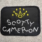      Scotty Cameron Embroidered Iron On Golf Patch  Putter Circle T