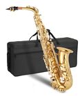  Alto Saxophone Saxophone With Case  And More - Gold