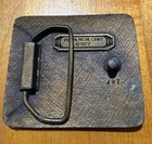 Vintage Deer Buck Belt Buckle Indiana Metal Craft Hunting 1977
