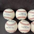 Lot Of 6 Official Rawlings Game Used Major League Baseballs  Perfect For Autos 5