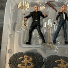 Lot Of 4 Buffy The Vampire Slayer Action Figures Angel Master Willow 1999 Moore 