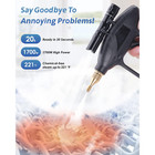 Car Engine Steam Cleaner High Pressure Steamer Cleaning Grout Tile Auto Washer
