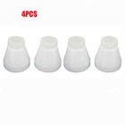 4x Bottles Hopper Cup For Electrostatic Powder Coat System Pc02 pc03 Spray Paint