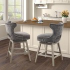 Emmett Swivel Counter Stool