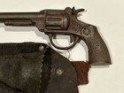 Hubley Yanki-boy     Cast Iron Cap Pistol Gun 1930 With Holster Rare