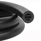Rubber Fuel Hose Line Push Lock 3 4  Id Sae 30r7 Nbr 5ft 10ft 25ft 300psi Black