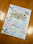 Game Of Thrones Pilot   Series Finale Scripts Signed- Autograph Reprints   
