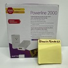 Netgear Powerline Adapter Kit  2000 Mbps Wall-plug    plp2000-100pas   White