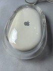 Apple Usb Wired Optical Pro Mouse White clear Model M5769   Nice Condition