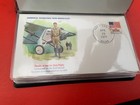 Stamps Covers Lindberg First Solo Transatlantic Flight 1927  1977 Nice Folder