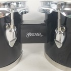 Santana Bongos Black Lacquer Lap Drums