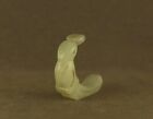 Ming Dynasty Antiques Fancy With Carved Chinese Old Jade Statue Fish Body Human