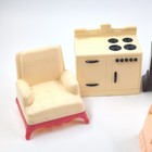 Vintage Doll House Furniture Lot - 9 Pieces - Renwal Plasco Ideal