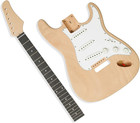 Diy Electric Guitar Kit With Mahogany Body  Kst-style 6 Strings Electric Guitar 