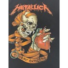 Metallica Pushead Heart Explosive Skull T-shirt Small Black Band Tee