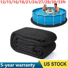 Heavy Duty Pool Liner Pad For Above Ground Swimming Pools Protect Round 12-33 Ft