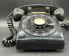 Vintage Western Electric C d 500 Bell System Black Rotary Phone Telephone