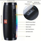 Tg 157 Bluetooth Wireless Speaker  Portable Waterproof Stereo Led Lights Speaker