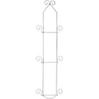 Premium Vertical Plate Organizer Durable Metal Plate Stand Wall Display Rack New
