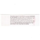 Michael Rose Concert Ticket Stub 1st Avenue Minneapolis Mn 1 26 01 Black Uhuru