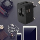 Travel Adapter  Worldwide All In One Universal Travel Adapter Wall Charger Ac Po