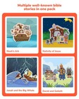 4 Pack Felt Board Bible Stories Set  Flannel Board Stories Include Noah s Ark   