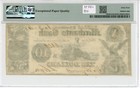 1850s  10 Obsolete Note Kansas Ft  Leavenworth Merchants Bank 64 Pmg 1999831-005