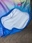 Gk Elite Girls Gymnastics Tank Leotard With Scrunchie Axs  12  As Is Nwt