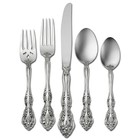 Oneida Michelangelo 18 10 Stainless Steel 45pc  Flatware Set  service For Eight 