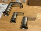 Moen T6708 Genta Lx Chrome 2 Handle Widespread Lavatory Faucet New Open Box