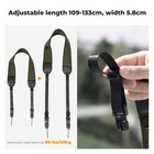 Camera Neck Strap For Photographers  Soft Neoprene Adjustable Shoulder Belt W   