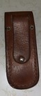 Vintage Klein Tools  5186 Brown Leather Sheath For Klein 44037 Pocket Knife 