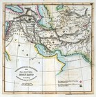 1831 Lothian Map Ancient Mesopotamia Paradise Babylon Mt Arrahat