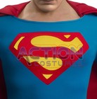 Christopher Reeve Superman Costume Silver Edition -  l  Size - Ready To Ship