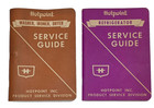 Vintage Hotpoint Service Guides Washer Dryer Ironer   Refrigerator 1952
