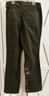 D jeans Girls 16 Green Corduroy Pants Button Closure