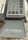 Vintage Motorola Cell Flip Phone Gray Platinum Series Untested No Charger Rare