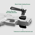 Tactical Scorpion Universal Rail Gun Clip  Low Profile Concealed Carry Gun Clip