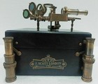 J scott Antique Sextant Nautical Brass Astrolabe Working Marine Vintage Box Gift