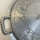 Vintage Hand Forged Everlast Metal Hammered Aluminum Covered Casserole Dish