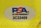 Robert O neill Signed Framed 2001 Masters Golf Flag Never Quit Insc Psa Hologram