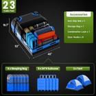 Bolsa De Carga Para Techo De Autom  vil De 23 Pies C  bicos  23 Cubic Feet-blue