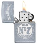 Zippo Windproof Engraved Jack Daniel s Lighter  Old No  7  29757  New In Box