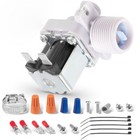 Water Valve For Hoshizaki Ice 3u0111-01  J248-030  120v 60hz With Mounting Nuts