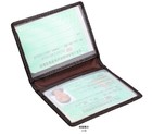 Men s Wallet Leather Card Holder Bifold Driver License Cover Purse Front Pocket