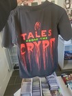 Vintage Tales From The Crypt Shirt 90s Rare Horror Red Black Crypt Keeper Blood